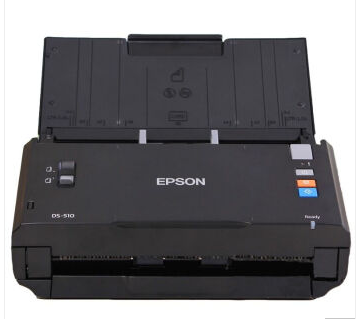 爱普生EPSON DS-510 高速馈纸式A4彩色文档双面扫描仪