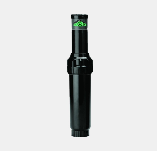4种弹出高度型号可选，灌溉设计更灵活。 与KV系列外螺纹散射喷嘴配套。 不锈钢回缩弹簧-提供在所有土壤状况下可靠的回缩。